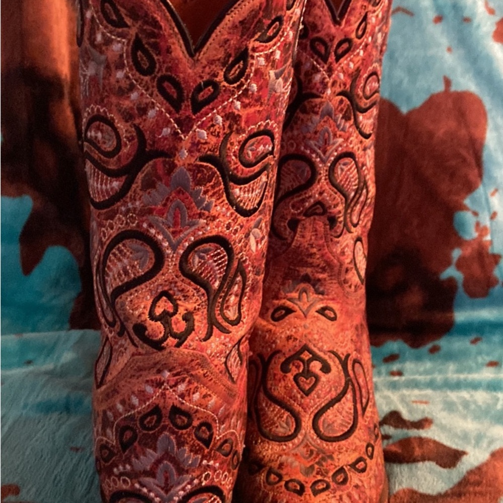 Dan Post Embroidered Western Boots